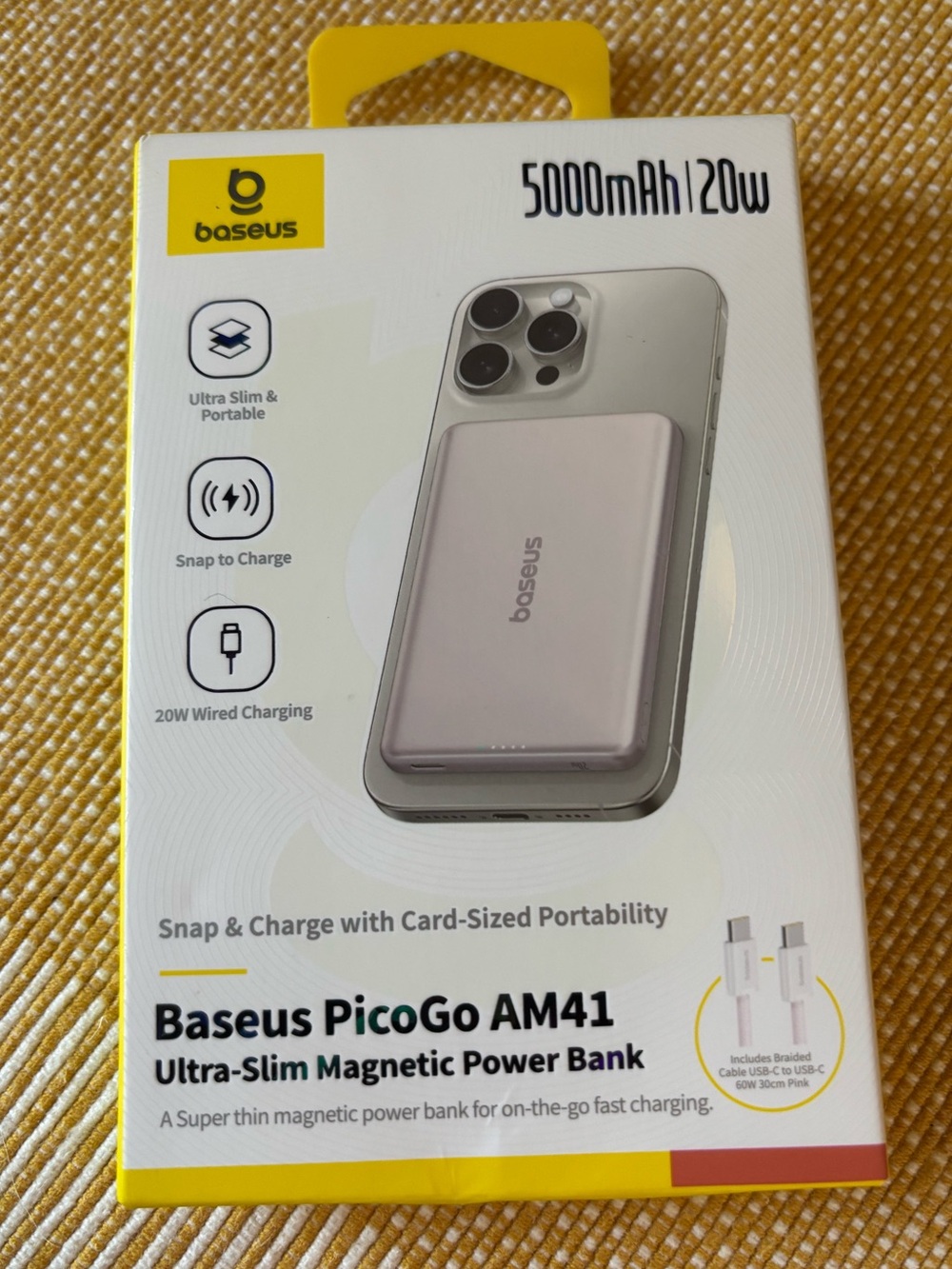 PicoGo AM41 5000mAh Magnetic Power Bank